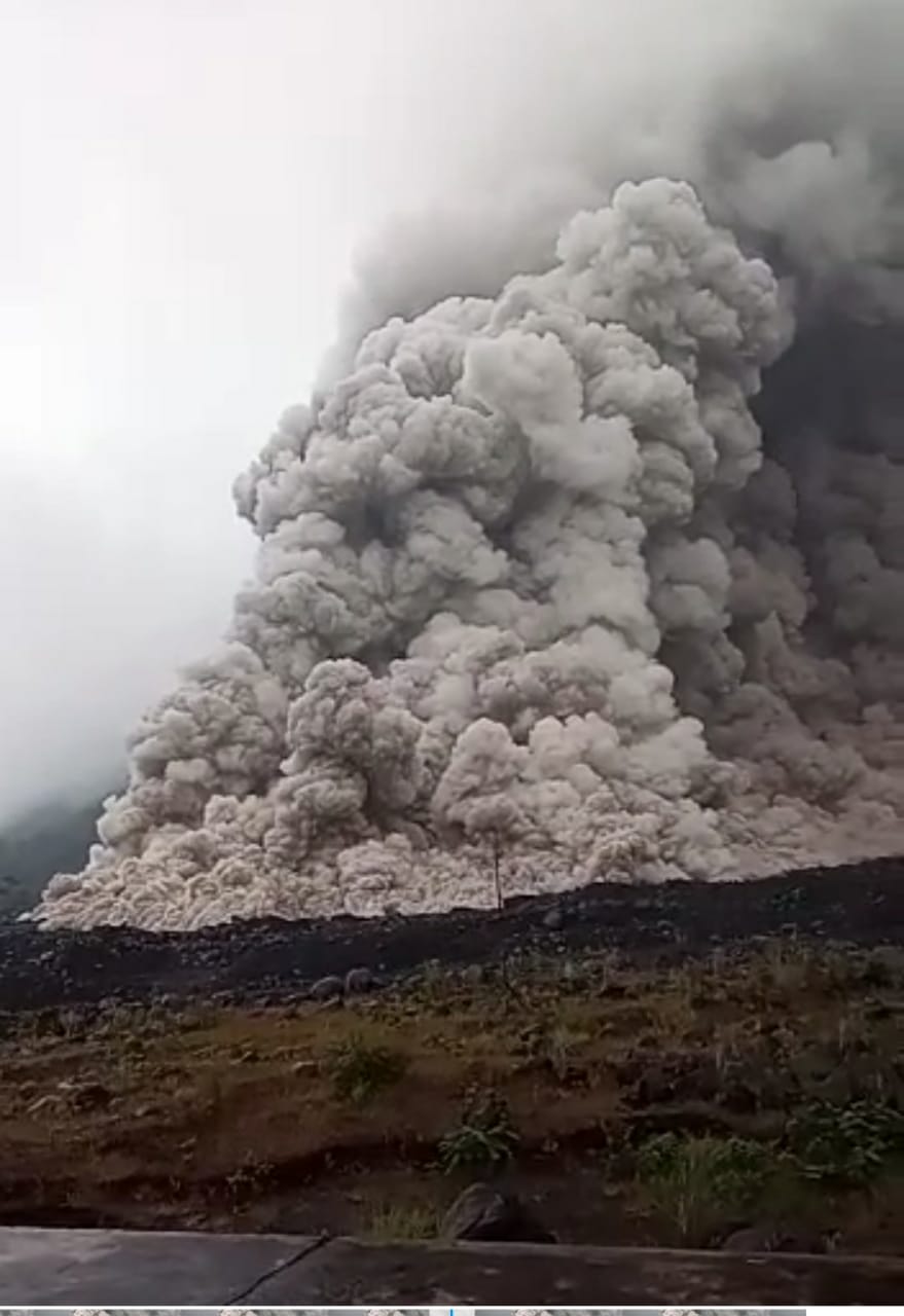 Semeru letusan 2021 gunung Sejarah Letusan